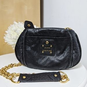 JUICY COUTURE crossbody bag vintage chain leather